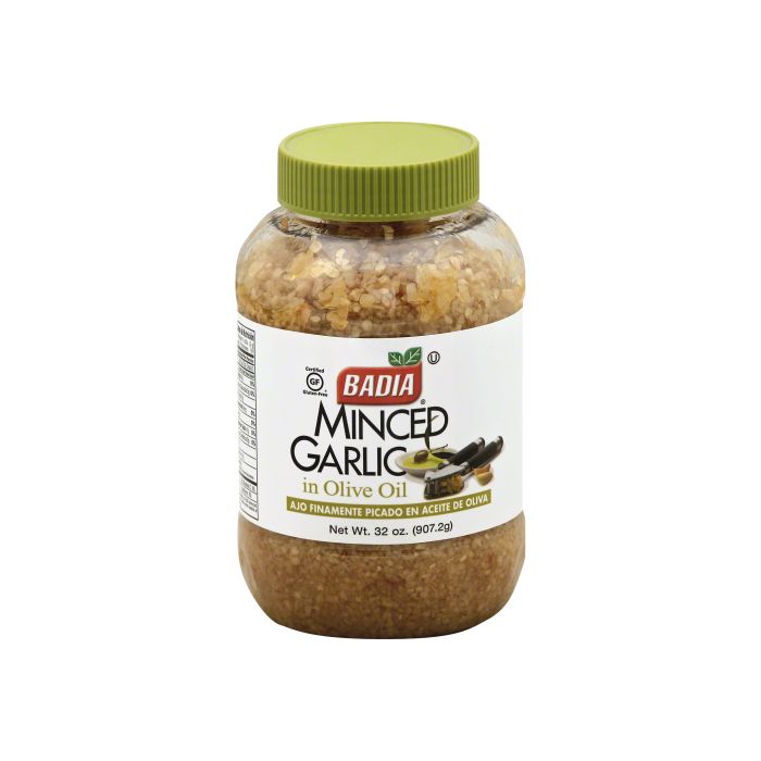 BADIA: Garlic Minced in Olive Oil, 32 oz