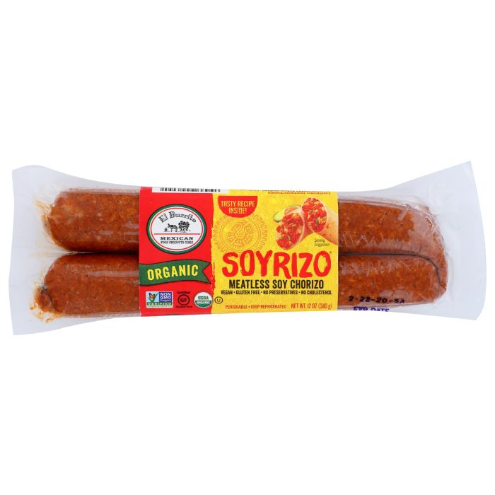 EL BURRITO: Organic Meatless Soyrizo, 12 oz