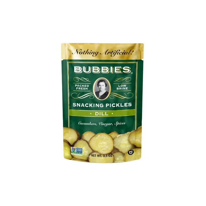 BUBBIES: Dill Snacking Pickles, 3.5 oz