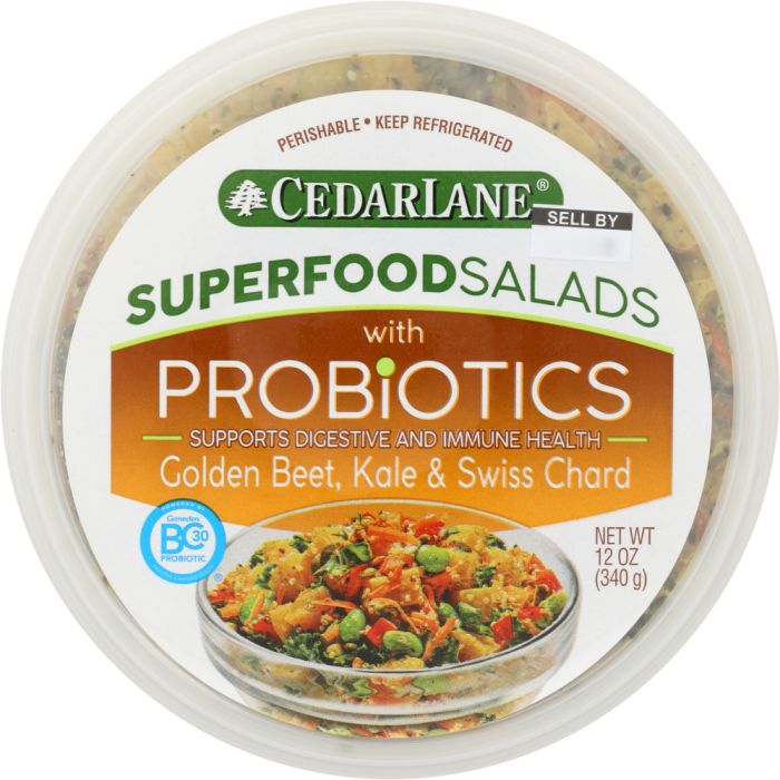 CEDARLANE FRESH: Golden Beet, Kale & Swiss Chard Superfood Salad, 12 oz