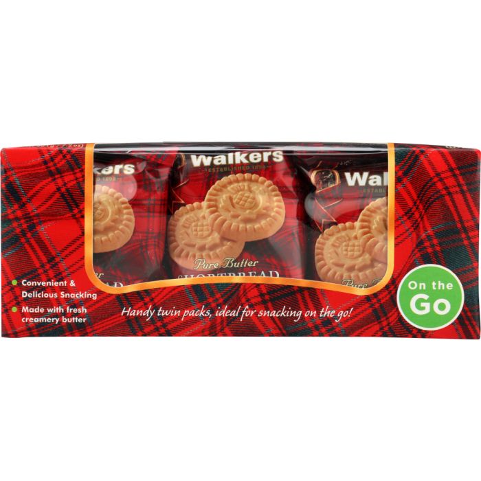 WALKERS: Shortbread Snack Pack, 7.2 oz