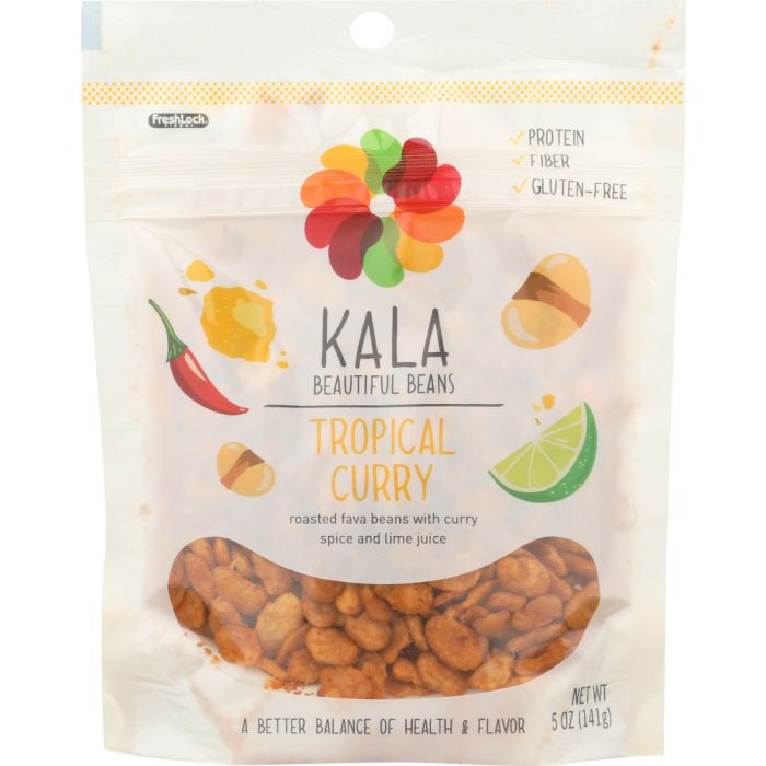 KALA: Chip Tropical Curry Bean Crispy, 5 oz