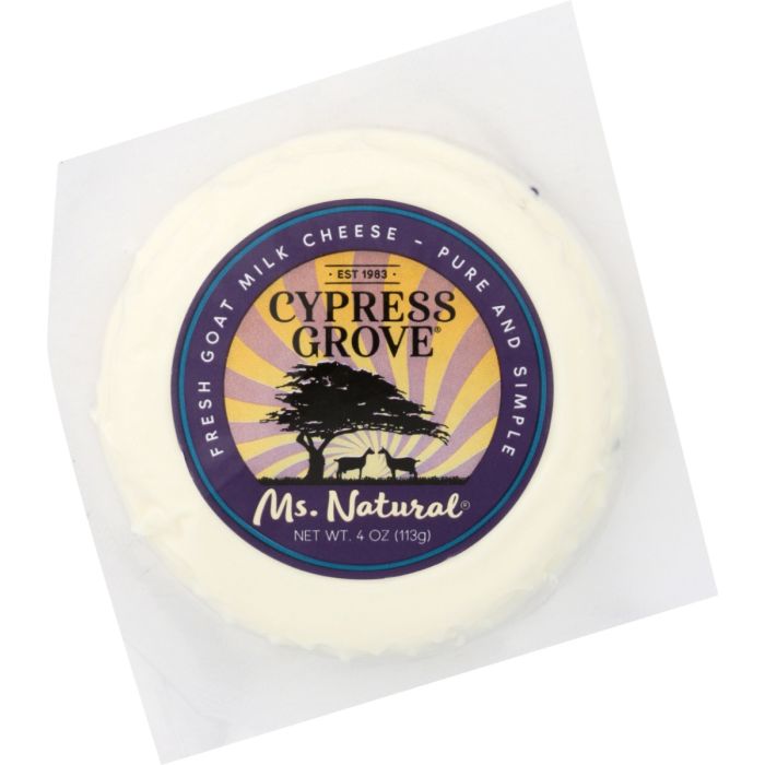 CYPRESS GROVE: Ms Natural Fresh Goat Milk Cheese Disk, 4 oz