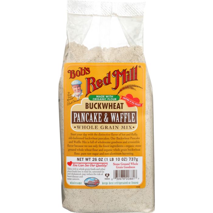 BOB'S RED MILL: Buckwheat Pancake & Waffle Whole Grain Mix, 26 oz