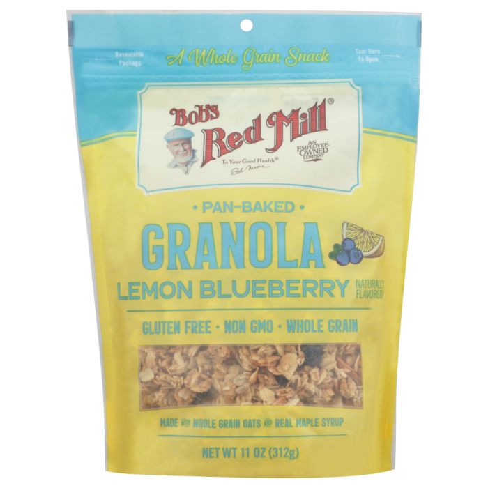BOBS RED MILL: Lemon Blueberry Homestyle Granola, 11 OZ