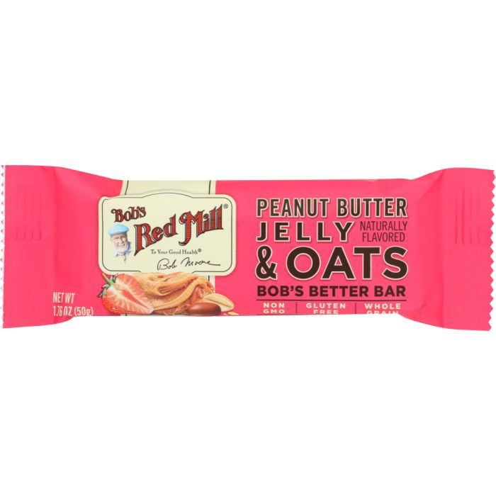 BOBS RED MILL: Bar Oat Peanut Butter Jelly, 1.76 oz