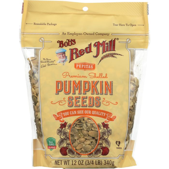 BOBS RED MILL: Premium Shelled Pumpkin Seeds, 12 oz