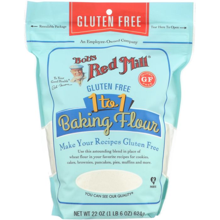 BOBS RED MILL: Gluten Free 1 to 1 Baking Flour, 22 oz