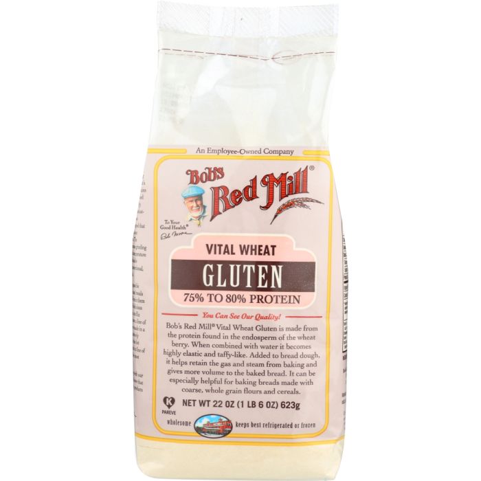BOBS RED MILL:  Vital Wheat Gluten Flour, 22 oz