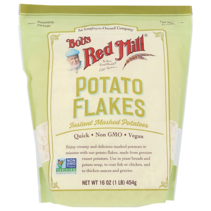 BOB'S RED MILL: Potato Flakes Instant Mashed Potatoes, 16 oz