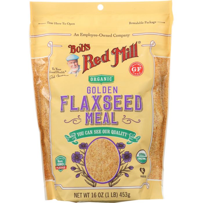 BOBS RED MILL: Organic Golden Flaxseed Meal, 16 oz