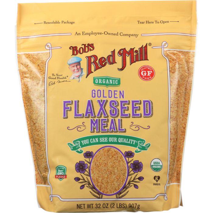 BOBS RED MILL: Organic Golden Flaxseed Meal, 32 oz