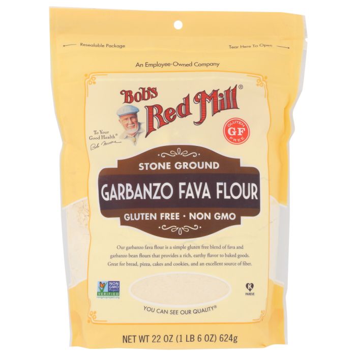 BOB'S RED MILL: Gluten Free Garbanzo Fava Flour, 22 oz