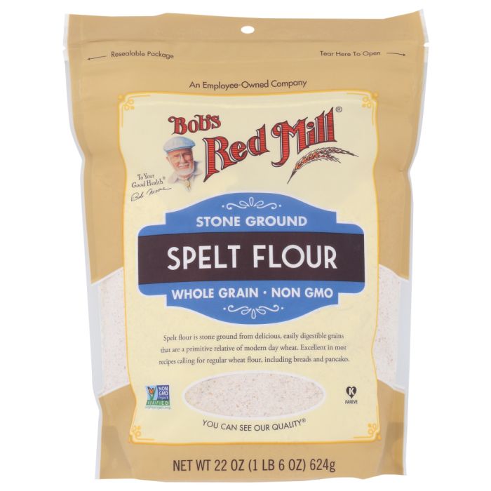 BOB'S RED MILL: Stone Ground Spelt Flour, 22 oz