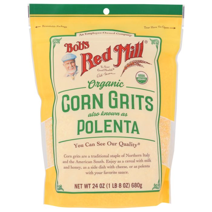 BOBS RED MILL: Organic Yellow Corn Polenta, 24 oz