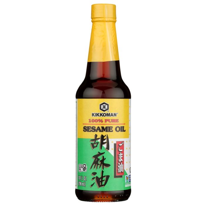 KIKKOMAN: Sesame Oil, 10 fo