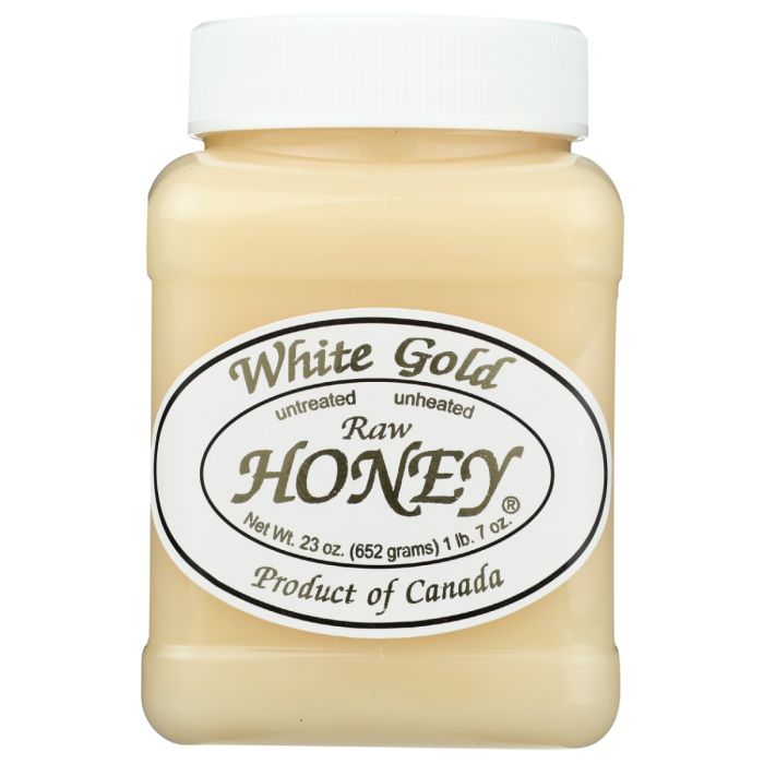 WHITE GOLD: Raw Honey, 23 oz