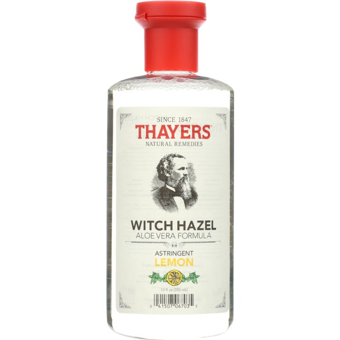 THAYERS: Lemon Witch Hazel with Aloe Vera Formula Astringent, 12 oz