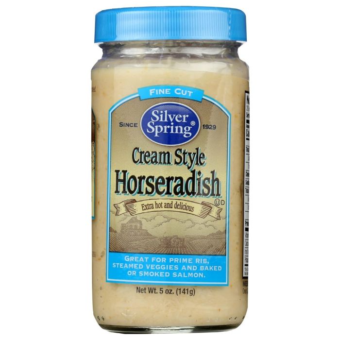 SILVER SPRING: Cream Style Horseradish, 5 oz