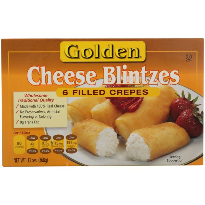 GOLDEN: Cheese Blintzes, 13 oz