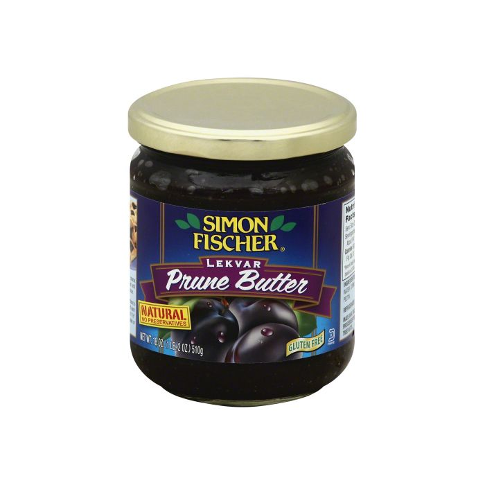 SIMON FISCHER: Fruit Lekvar Butter Prune, 18 oz