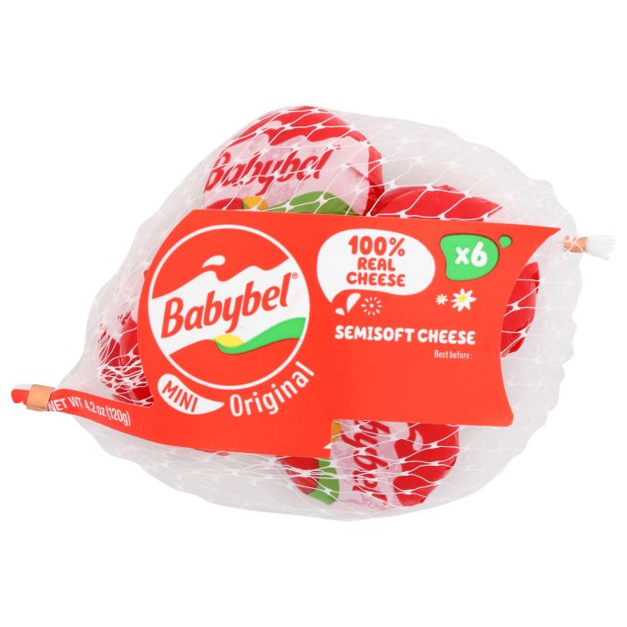 MINI BABYBEL: Original Cheese 6 Count, 4.2 oz