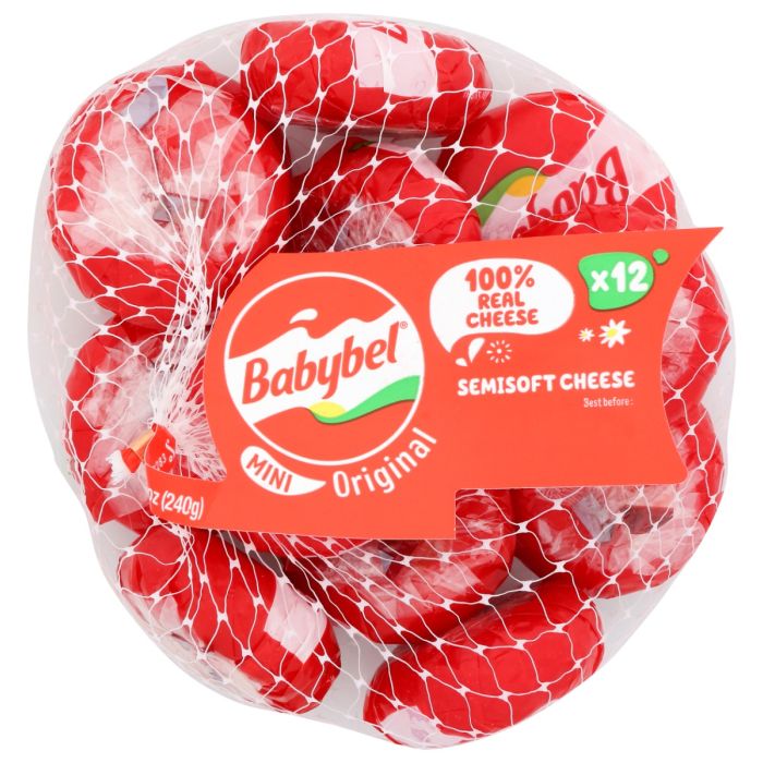 MINI BABYBEL: Original Cheese 12 Count, 8.5 oz
