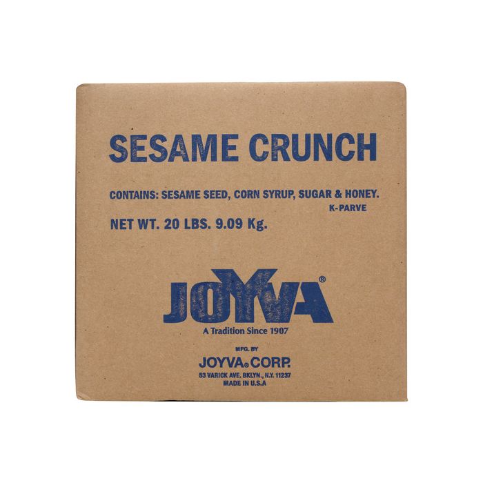 JOYVA: Sesame Crunch Individually Wrapped, 20 lb