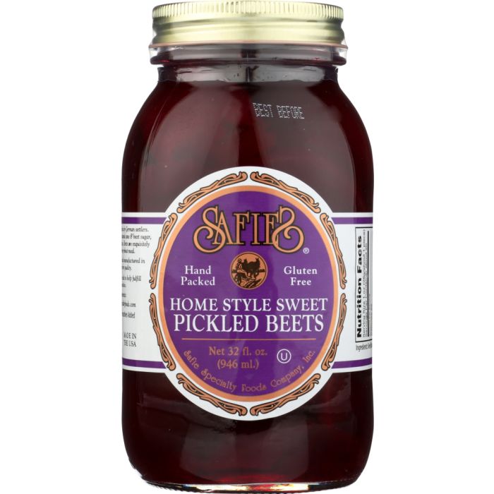 SAFIE: Sweet Pickled Beets, 32 oz