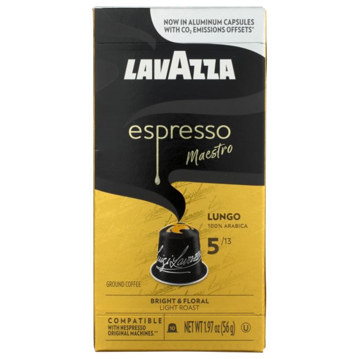 LAVAZZA: Espresso Maestro Lungo NCC, 10 ea