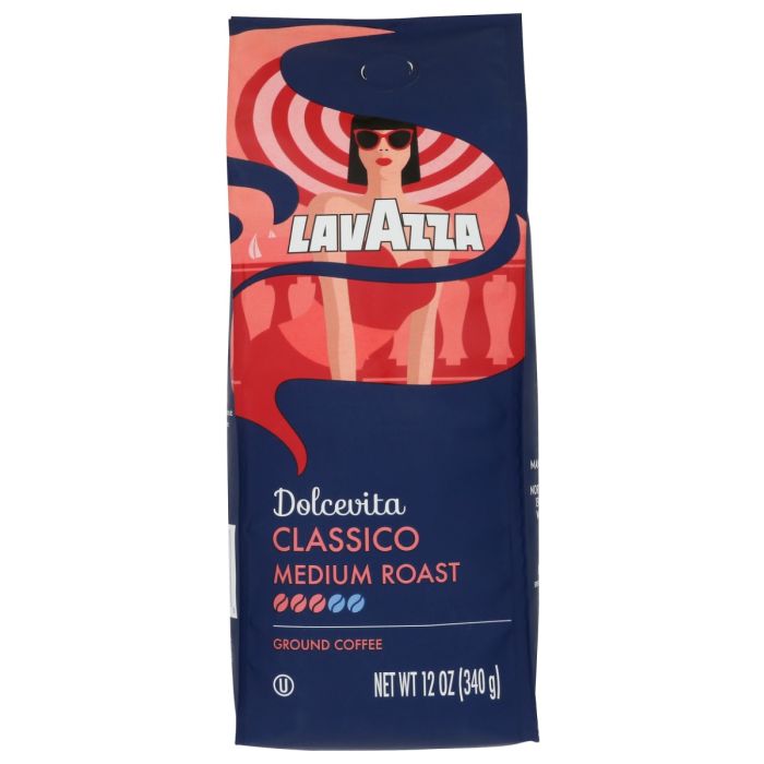 LAVAZZA: Dolcevita Classico Ground Coffee, 12 oz