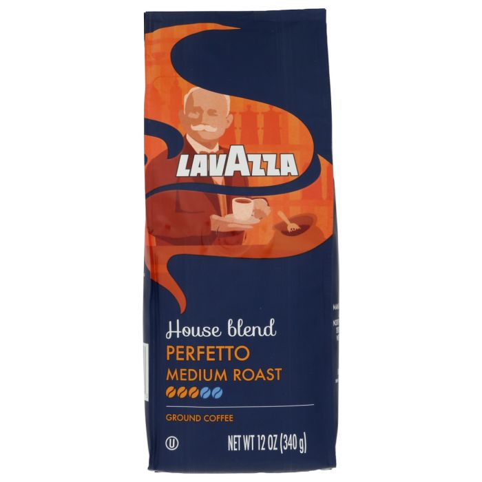 LAVAZZA: House Blend Perfetto Ground Coffee, 12 oz