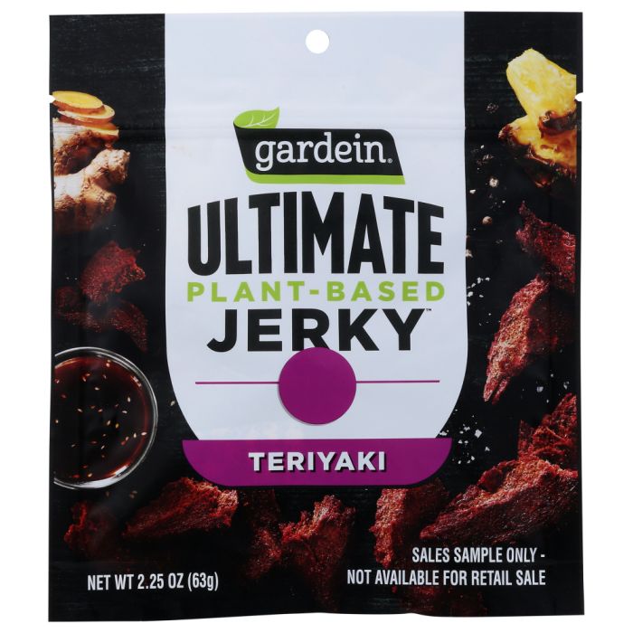 GARDEIN: Ultimate Plant Based Jerky Teriyaki, 2.25 oz