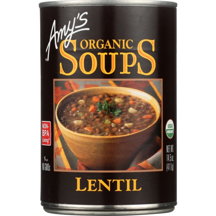 AMY'S: Organic Lentil Soup, 14.5 oz
