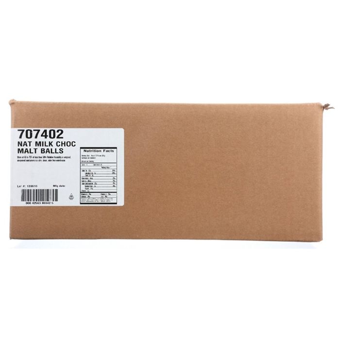 WOODSTOCK: Milk Chocolate Malt Balls, 15 lb