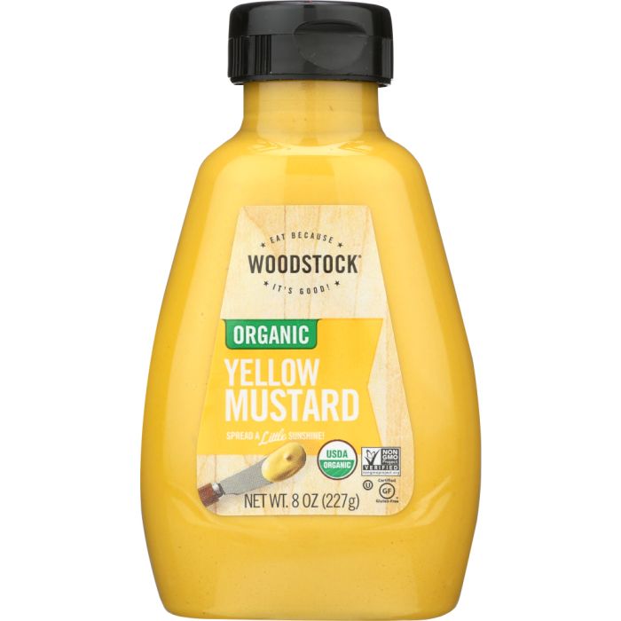 WOODSTOCK: Mustard Yellow Org, 8 oz