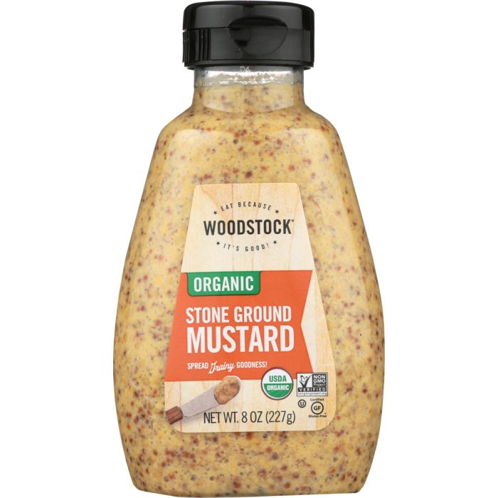 WOODSTOCK: Mustard Stoneground Org, 8 OZ