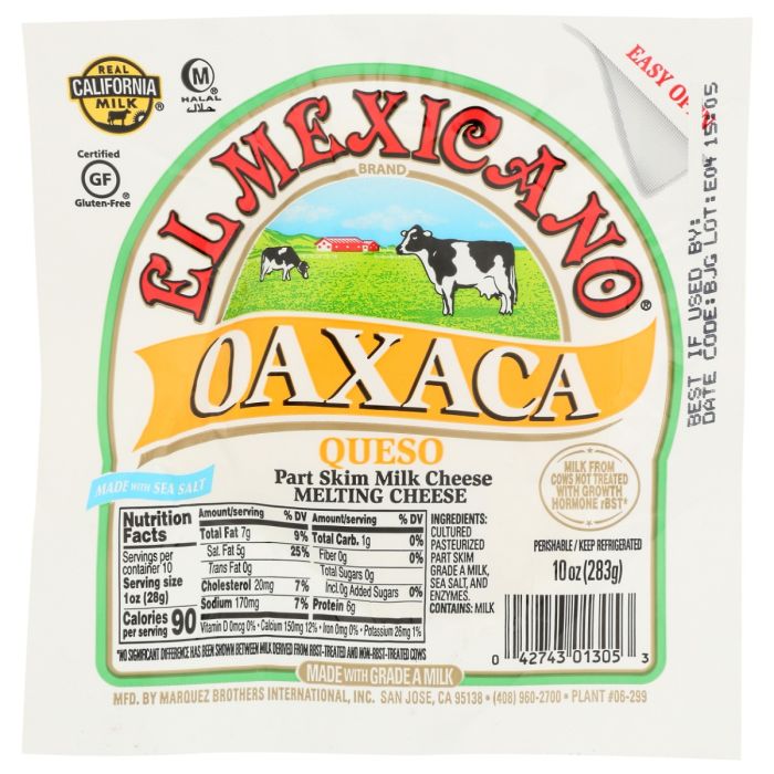El Mexicano: Queso Oaxaca, 10 oz