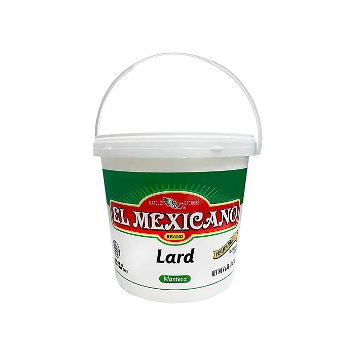 EL MEXICANO: Lard, 4 lb