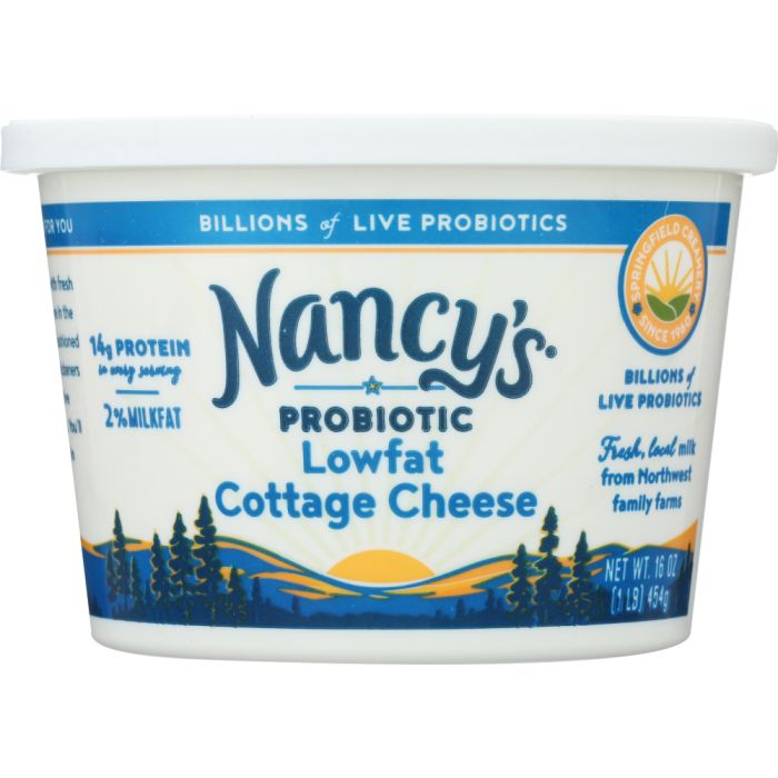 NANCY'S: Cottage Cheese Cultured Lowfat, 16 oz