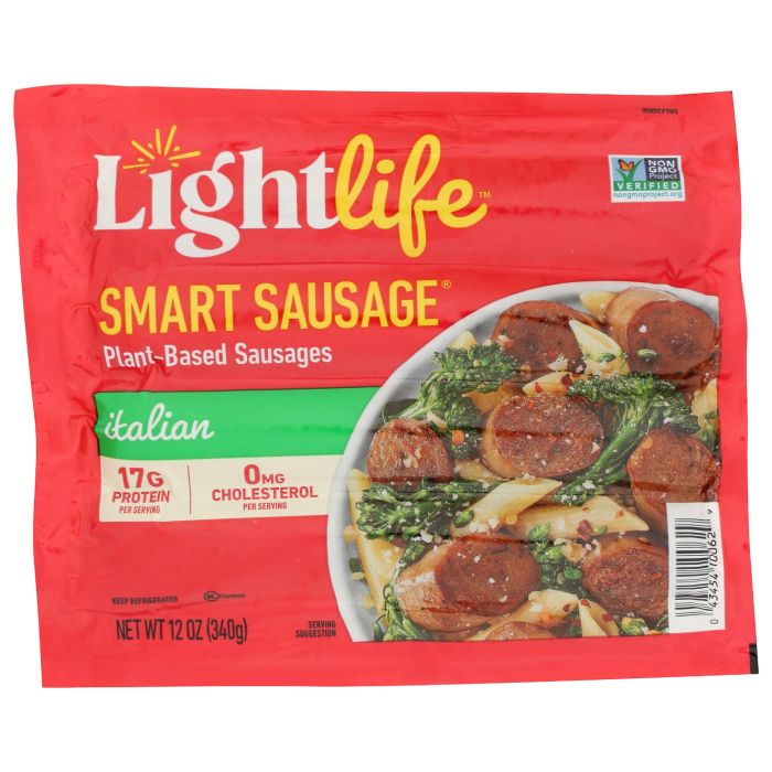 LIGHTLIFE: Smart Sausage Italian, 12 oz