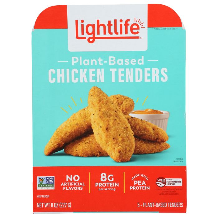 LIGHTLIFE: Plant Based Chicken Tenders, 8 oz
