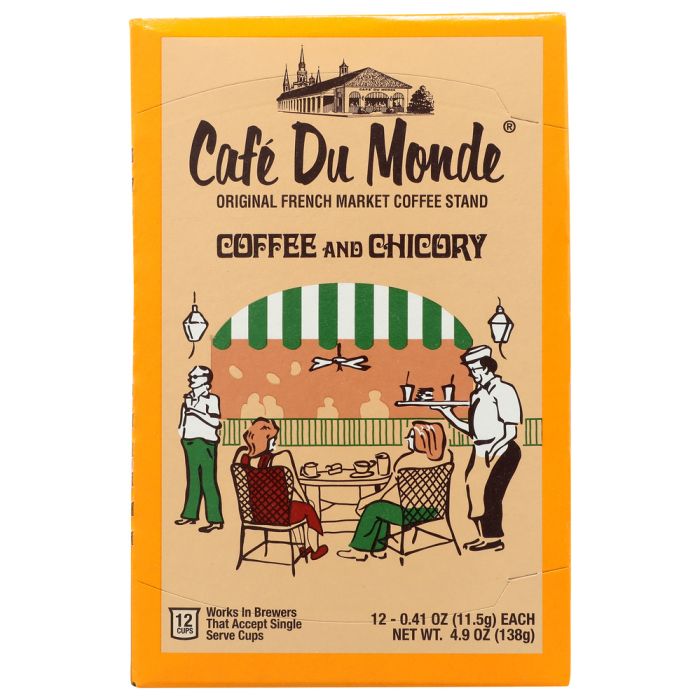 CAFE DU MOND: Coffee And Chicory, 12 pc