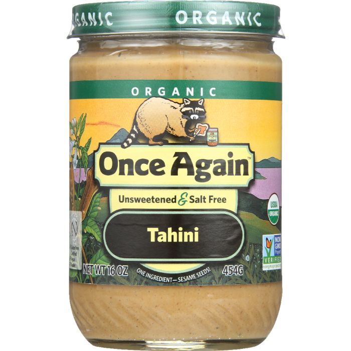 ONCE AGAIN: Organic Sesame Tahini, 16 oz