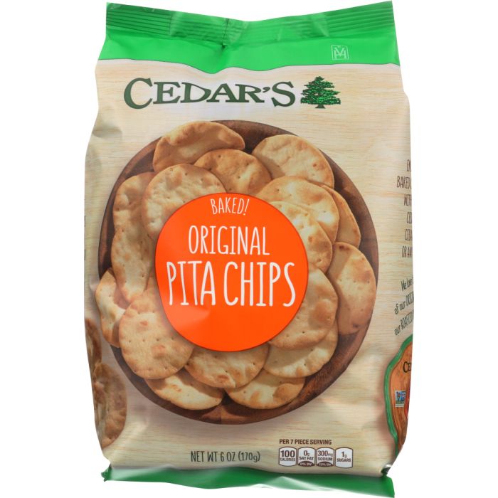 CEDARS: Original Pita Chips, 6 oz