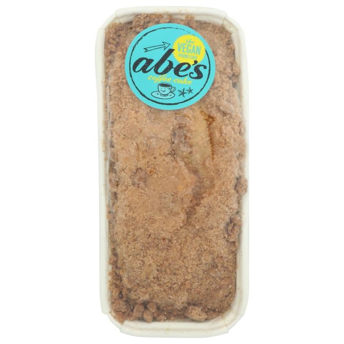 ABES: Coffee Cake Vegan Pound Cake, 14 oz