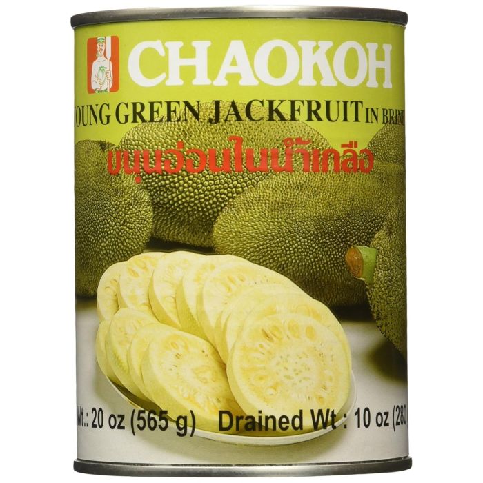 CHAOKOH: Young Green Jackfruit in Brine, 20 oz