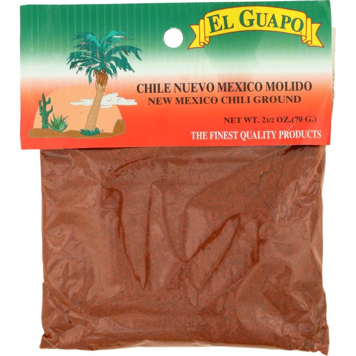 EL GUAPO: Chili New Mexican Ground, 2.5 oz