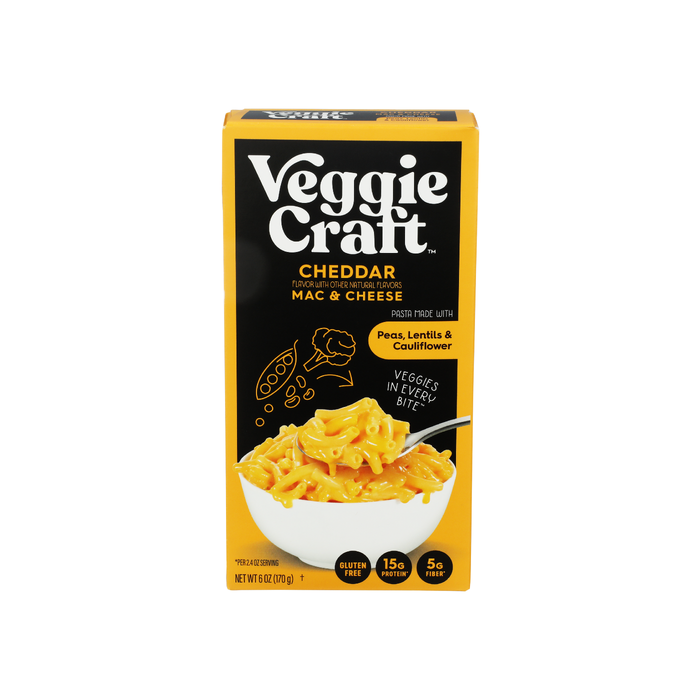 VEGGIECRAFT: Mac And Cheese Pasta, 6 oz