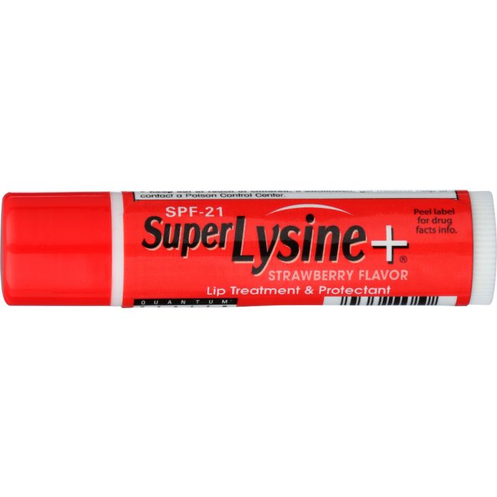 QUANTUM: ColdStick Super Lysine Plus Strawberry, .25 oz